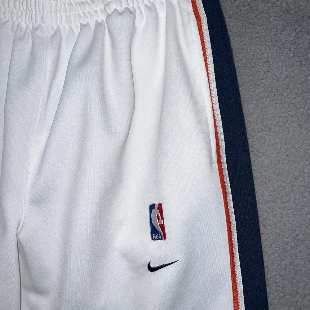 NOS Nike NY Knicks Warm Up Track Pants Men's 2XL XXL White Basketball 2000s‎ VTG